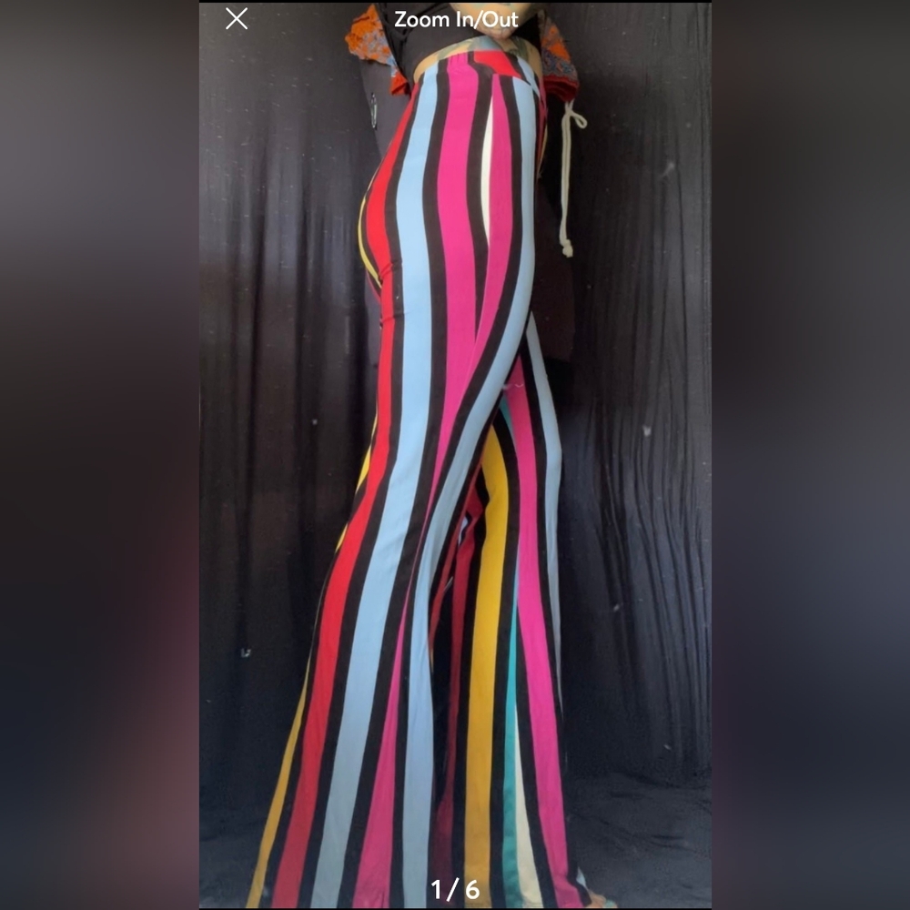 Funky striped pants